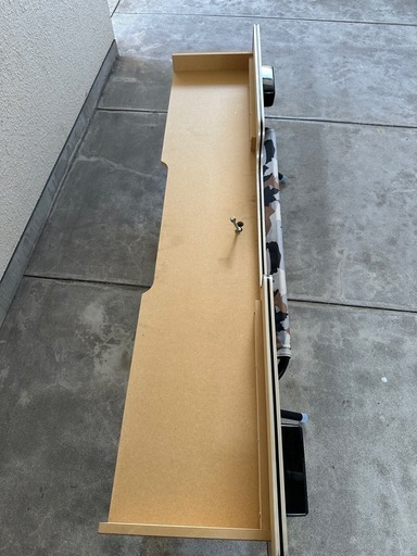 『とも』hearts製　ハイエースワイド用リアデッキテーブル Hearts製 ハイエース ワイド用リアデッキテーブル ハイエース200系