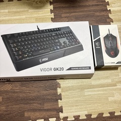 最終値下msiゲーミングキーボードマウスセット