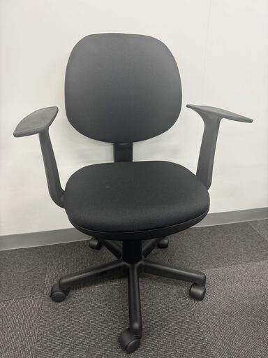 【新品】手すり付きコンパクトチェア　オフィス用家庭用