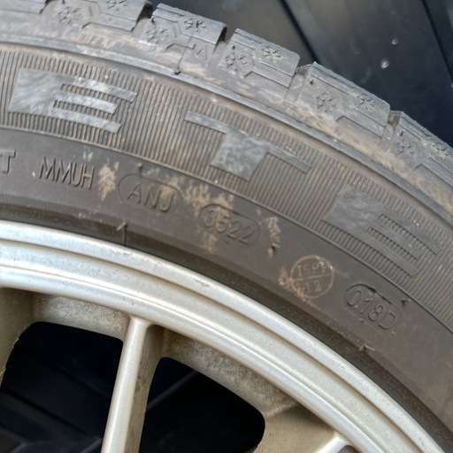 22年製215/50r17バリ山スタッドレス4本 20年製 バリ山 TOYO Winter