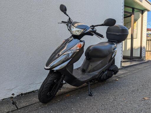 安心の前後タイヤ新品　駆動系フルメンテナンス済　冬でも快適な純正グリップヒーター、純正シートヒーター装着の アドレスｖ１２５G　リミテッド　CF4EA