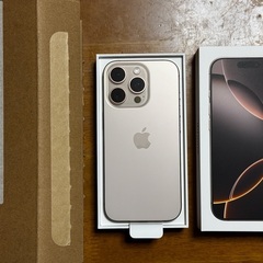 ほぼ新品】iPhone 16 Pro 256gb デザートチタニウム