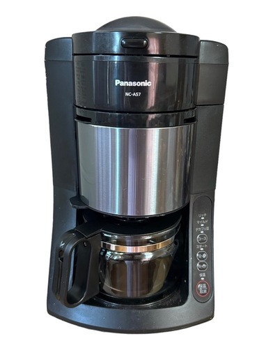 豆から全自動！Panasonicコーヒーメーカー