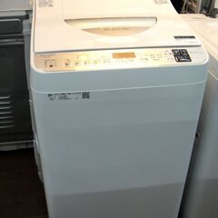 143/609 SHARP シャープ 5.5/3kg 洗濯乾燥機 2021年製 ES-TX5E