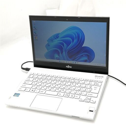 ノートPC 富士通 SH54/J 白 i5 8GB DVD SSD Win11