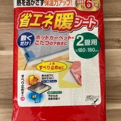 【セール‼︎】省エネ暖シート　ホットカーペット　節電