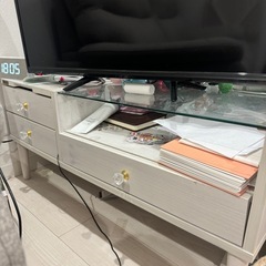 テレビとテレビ棚(無料)