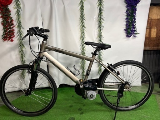 No.214 パナソニック ハリヤ BE-ENH67 電動マウンテンバイク外装7段変速整備済み26インチ