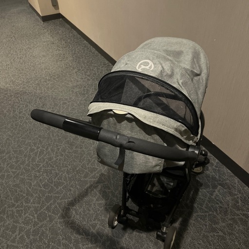 サイベックス イージーSツイスト マンハッタングレー 純正バンパーバー