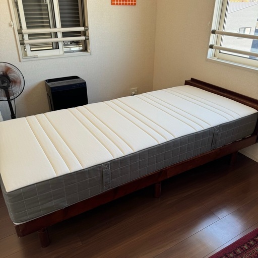 IKEA4万マットレスとフレームセット シングルベッド