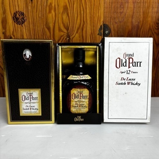 s0920611 未開封 Grand Old Parr グランドオールドパー 12年 スコッチ ウイスキー 750ml 箱付き お酒 古酒 古ラベル 酒 外国酒 中古品
