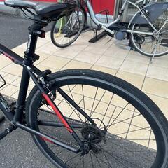 ★789　TRINX　ロードバイク14変速(黒)　TEMPO1.5　リサイクルマート鹿児島宇宿店