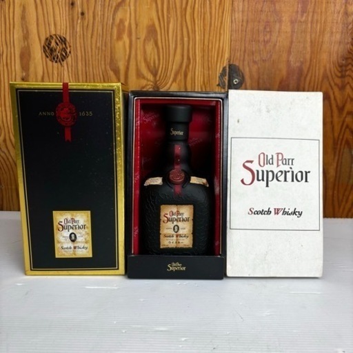 s0920612 未開封 オールドパー スーペリア OldParr Superior ANNO 1635 スコッチ ウイスキー 古酒 古ラベル 酒 中古品