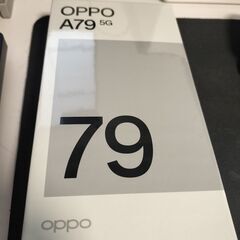 新品開封品 OPPO A79 5G ミステリーブラック