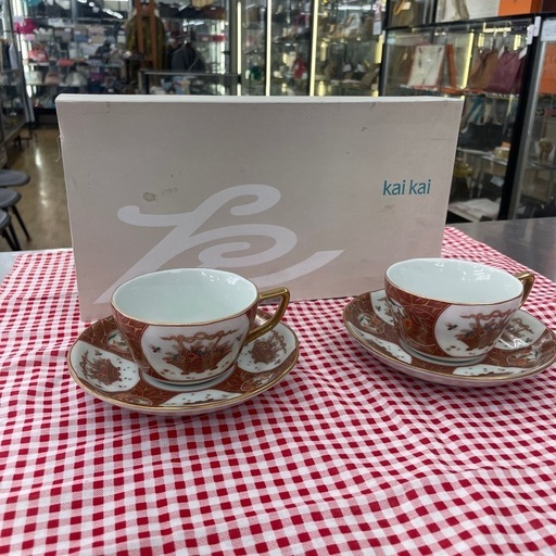 【ドリーム川西店御来店限定】 KaiKai/コーヒーセットペア/中古品【2003249255622829】
