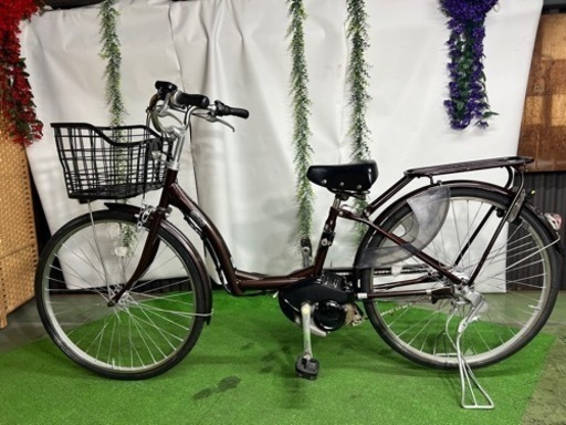 No.217 サイモト emile MND-263電動アシスト自転車 整備済み26インチ
