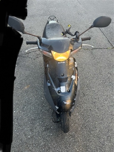 格安　スズキ　SUZUKI レッツ2 ＣＡ１ＰＡ　後期　規制前　2スト セル始動　すぐ乗り出し可能　即日配達可能　原チャリ　買い物　足　原付　50cc