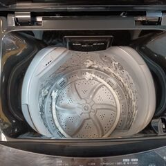 IRIS OHYAMA　ガラストップ 洗濯機　6㎏　IAW-T605BL　2023年製　　■買取GO‼　栄和店