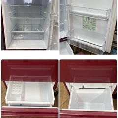 S740 ⭐ AQUA 2ドア冷蔵庫（168L 右開き）22年製 AQR-17M ⭐ 動作確認済 ⭐ クリーニング済