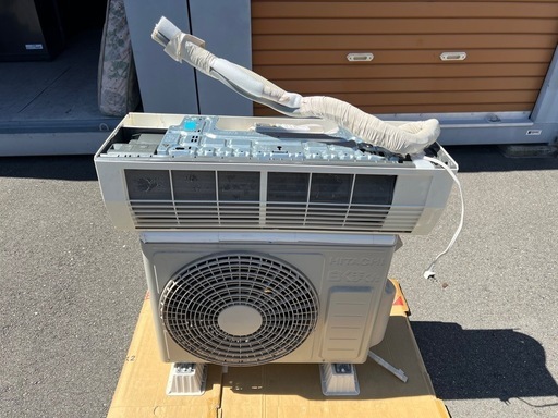2021年製 日立 ルームエアコン RAS-DT22K(W) ６畳用 白くまくん