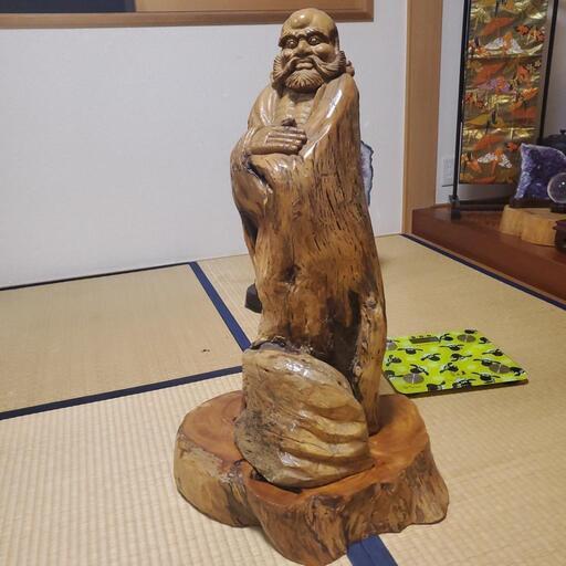 木彫り　像