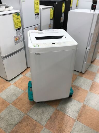 洗濯機 5.0kg マクスゼン JW50WP01 2021年製 W(幅)56.5×D(奥行き)53.4×H(高さ)83.5cm ※クリーニング済み
