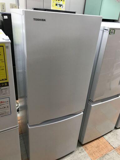 冷蔵庫 東芝 GR-V15BS 2024年製 W(幅)47.9×D(奥行き)58.2×H(高さ)126.9cm ※保証6ヶ月