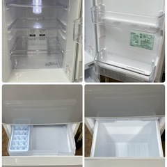 S268 ⭐ MITSUBISHI 2ドア冷蔵庫（146L 右開き）16年製 MR-P15Z ⭐ 動作確認済 ⭐ クリーニング済