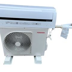 東芝 TOSHIBA ルームエアコン RAS-J221M(W) 2022年製 2.2kw 6畳用 動作確認済 美品　直接引取大歓迎‼　地域限定有料配送サービスあり‼①