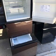 NO 490 ★格安特価★福岡市内配送設置無料★冷蔵庫 ダークブラウン HR-G2801-BR [282L /3ドア /右開きタイプ] [冷凍室 68L]