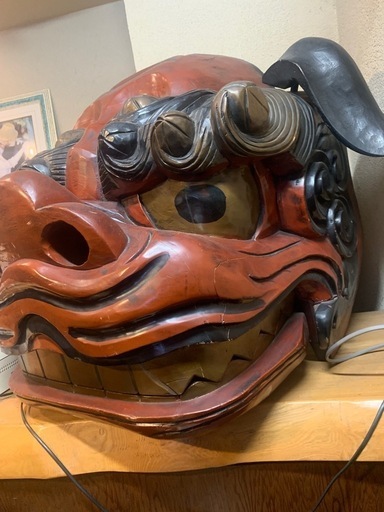 特大　中国の獅子頭