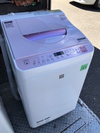 NO 486 ★格安特価★福岡市内配送設置無料★ 5.5g/3.5kg SHARP 洗濯機 ES-T5E5-KP