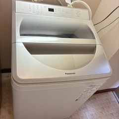 【超美品】Panasnic パナソニック 洗濯機 NA-FA80H8 洗濯容量8.0㎏ 2020年製  