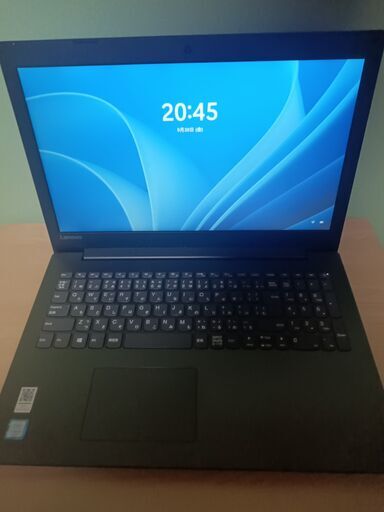 行橋市　lenovoグレイ　高性能6世代Core i3搭載 高速SSD240G　メモリ4G 　テンキー　大画面15.6インチ　薄型軽量モデル　カメラ内蔵　HDMI出力　USB3.0 Wifi対応