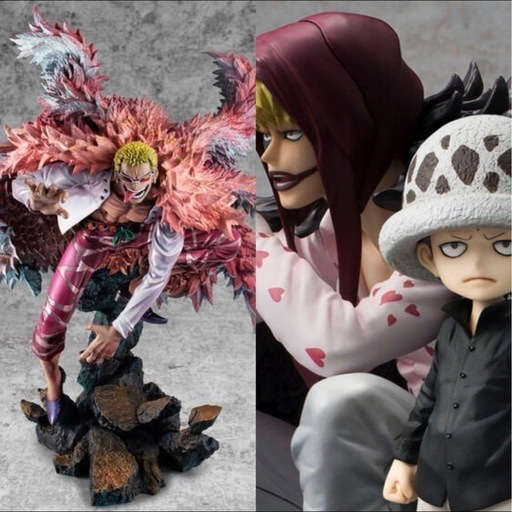 【ワンピース　POP未開封】ドフラミンゴ maximum \u0026 コラソン ロー　2点セット　ONE PIECE