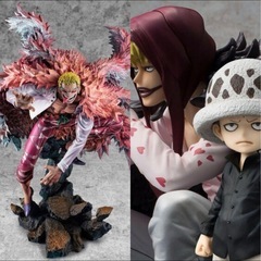 ワンピース コラソン＆ドフラミンゴ フィギュアセット ワンピースフィギュア コラソン＆ドフラミンゴ＋コラソン＆ロー セット