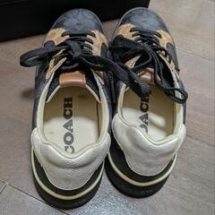 COACH スニーカー ローライン ロー トップ スニーカー 
チャコールシグネチャー G5409 US7D（25.0cm）