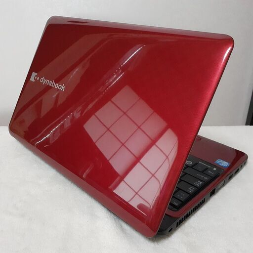 Windows11搭載　dynabook レッド美品♪ お取引中です】【15インチで見やすく作業が楽】core i5 8GB SSD Wi-