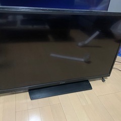 シャープ 液晶テレビ40インチ 2015年 値下げ最終価格❗️