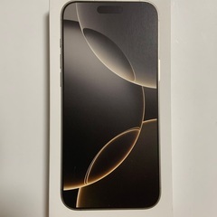 新品未使用】iPhone16 Pro Max 256GB ナチュラルチタニウム SIM
