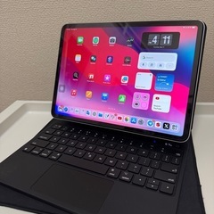 キーボード一緒でiPadPro 11 第3世代 Wi-Fiモデル...