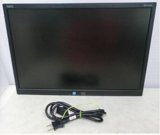 ⑧NEC　液晶モニター　LCD-AS221WM　動作良好　22型　ワイド　液晶ディスプレイ　PCモニター　22インチ　ブラック