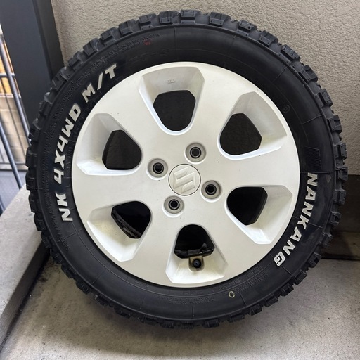ナンカンFT９ワゴンr mh21s純正ホイール14インチ\n