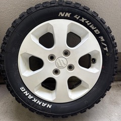ナンカンFT９ワゴンr mh21s純正ホイール14インチ
