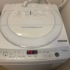 SHARP 洗濯機　7kg