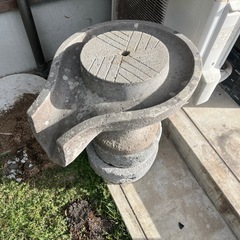 石臼、外構、ガーデニング、飾り、石、エクステリア