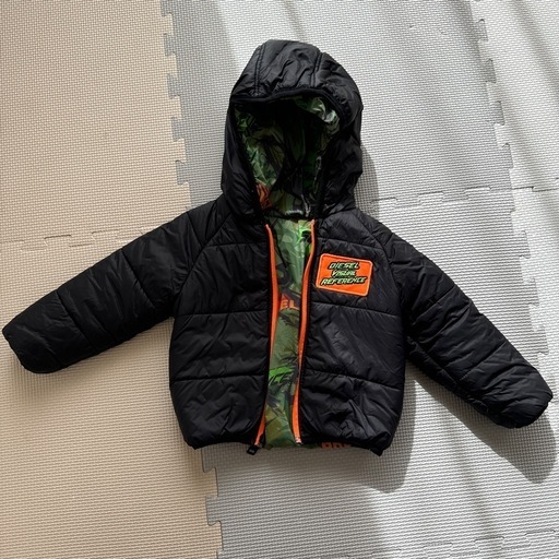 只今SALE中❤️‍超美品　ディーゼル　DIESEL ダウン　リバーシブル　子供　ベビー　80cm