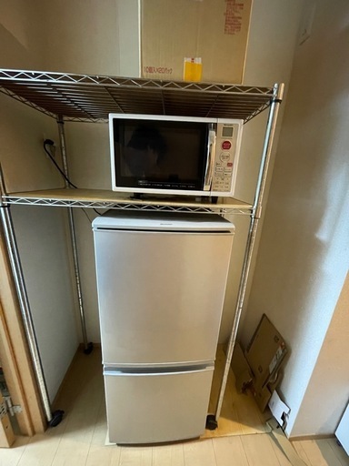 ✨生活家電2点セット✨新生活におすすめ！電子レンジ 冷蔵庫\n