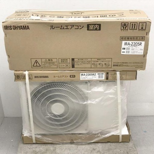新品未使用❗️ アイリスオーヤマエアコン　2.2k 6畳