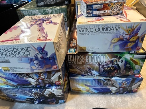 ガンプラまとめて売りたいです！